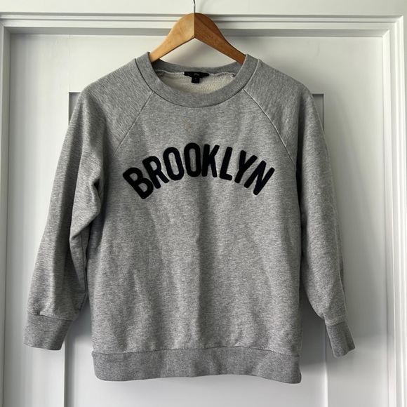 JCREW Brooklyn Crewneck Sweatshirt - Picture 1 of 6